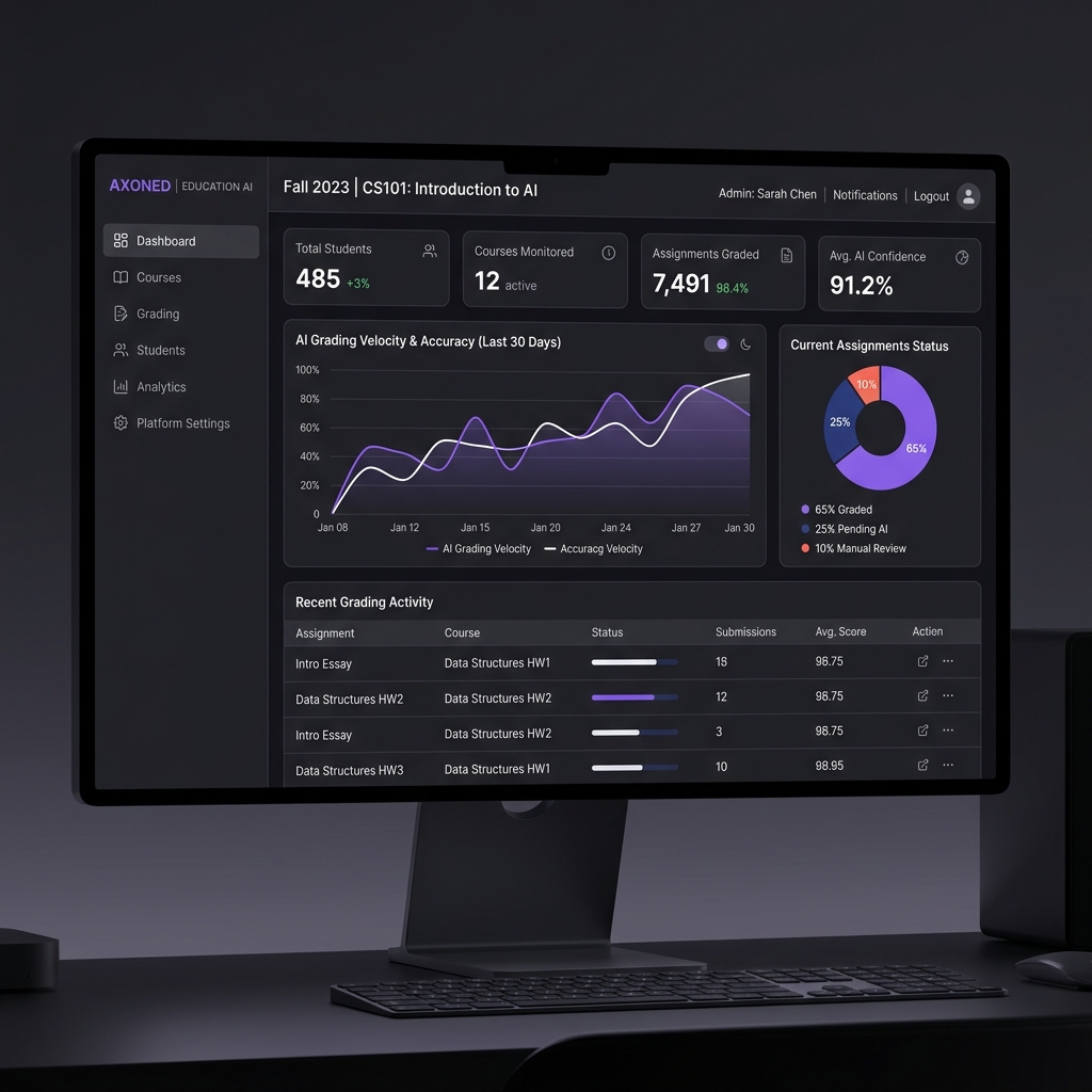 GradePilot - AI Grading Dashboard